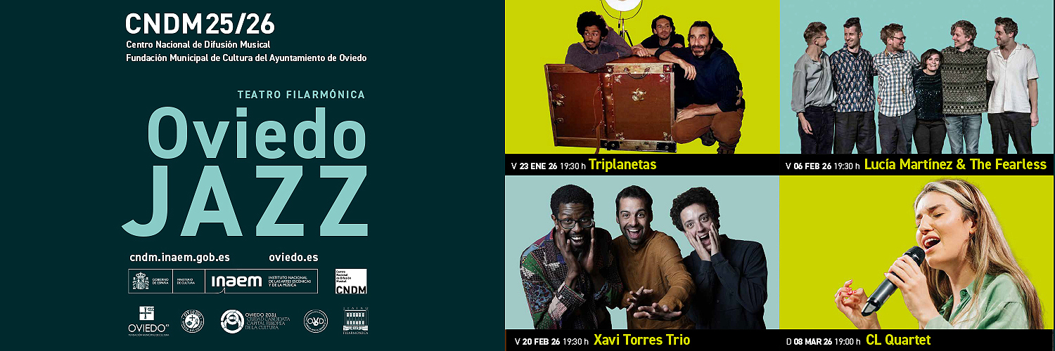 Imagen promocional del Ciclo Oviedo Jazz