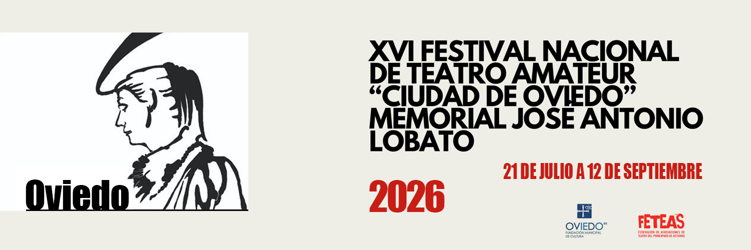 Imagen promocional del XV Festival Nacional Teatro Amateur