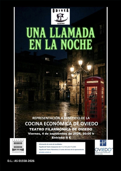 Cartel de la obra de teatro Purgatorio
