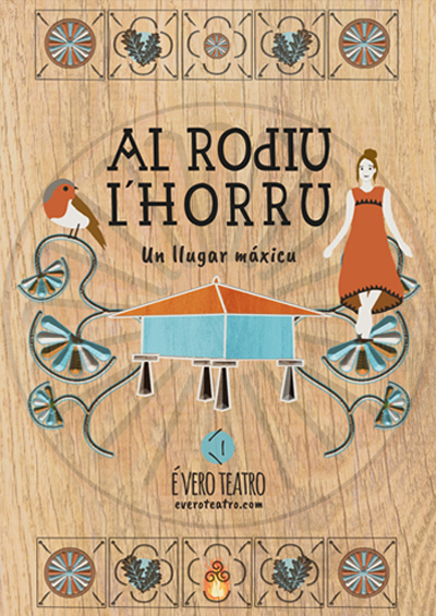 Cartel de la obra de teatro Saudade de La Wuestia Producciones