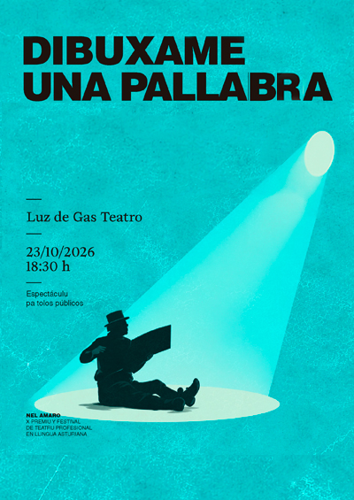 Cartel de la obra de teatro Sin embargo se mueve de la Cía. Proyecto Piloto