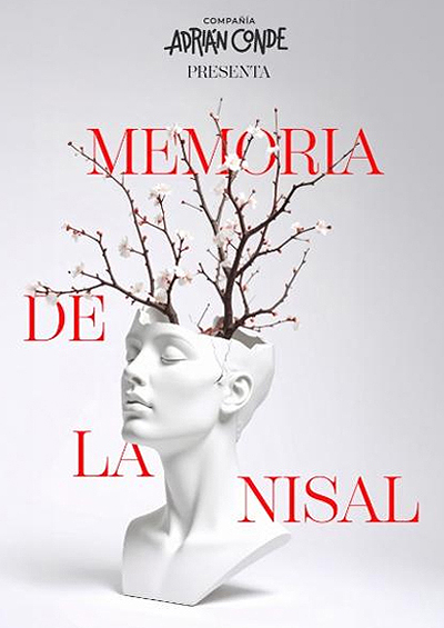 Cartel de la obra de teatro Memoria de la nisal de la Cía. Adrián Conde