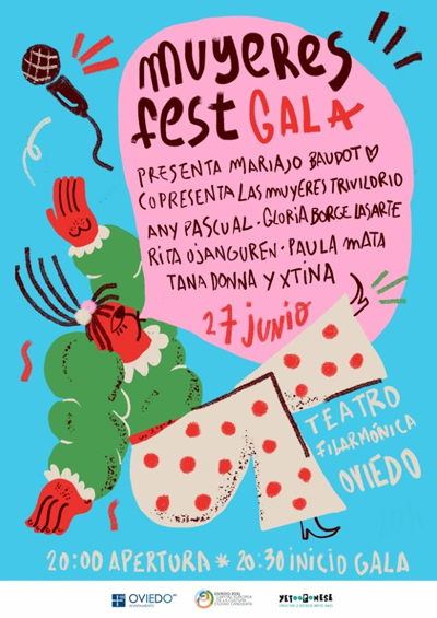 Cartel de Muyeres Fest Gala