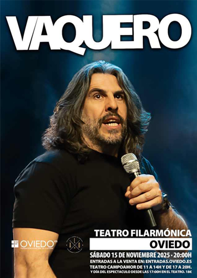 Cartel del monólogo Vaquero de JJ Vaquero