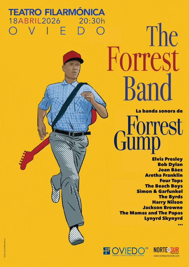 Cartel del concierto de The Forrest Band