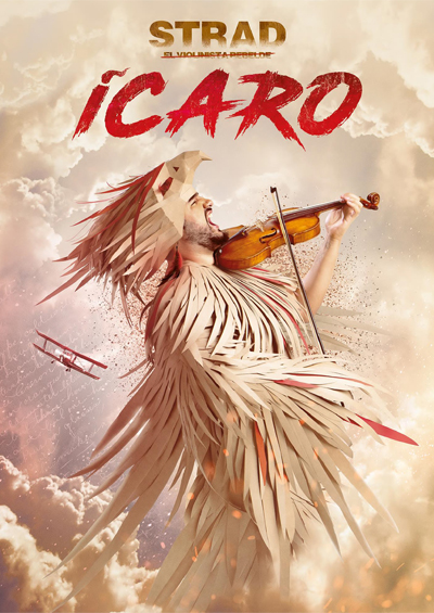 Cartel del concierto Ícaro de Strad