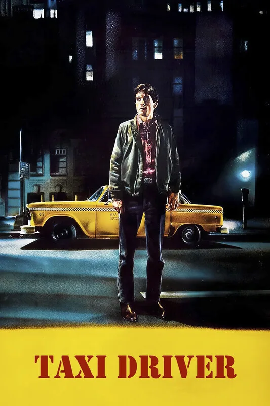 Cartel de película Taxi Driver por Zabala