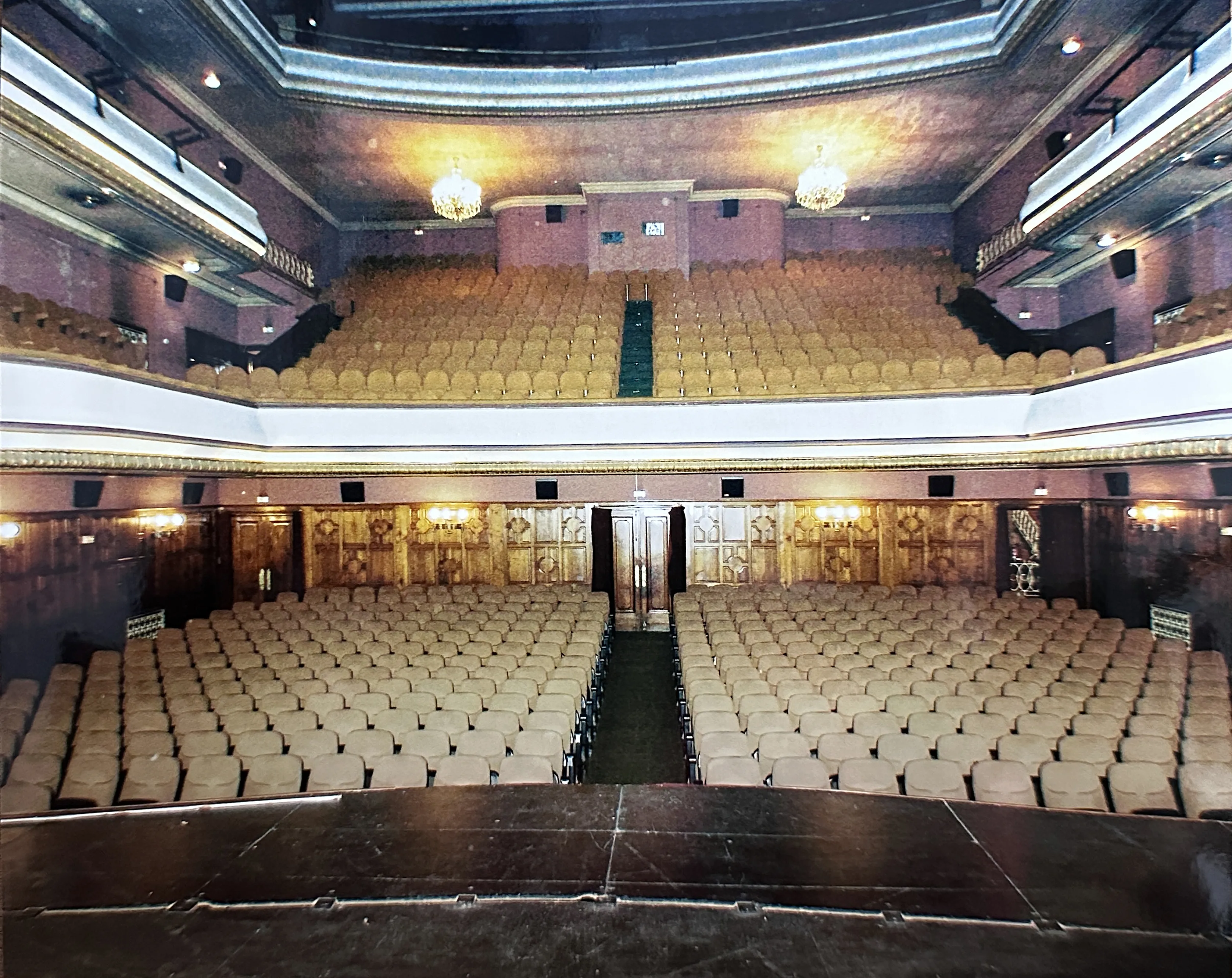 vista del escenario